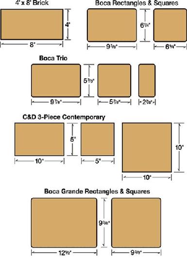 pavers patio styles